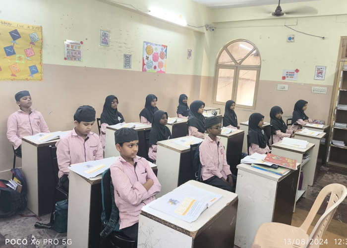 Students engaged in a custom curriculum session at KPILM International School